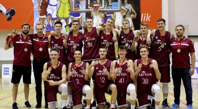 Sākusies biļešu tirdzniecība uz Latvijas U18 izlases spēlēm Eiropas čempionātā