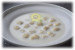 Fotorecepte: Piena zupa ar biezpiena klimpām soli pa solim