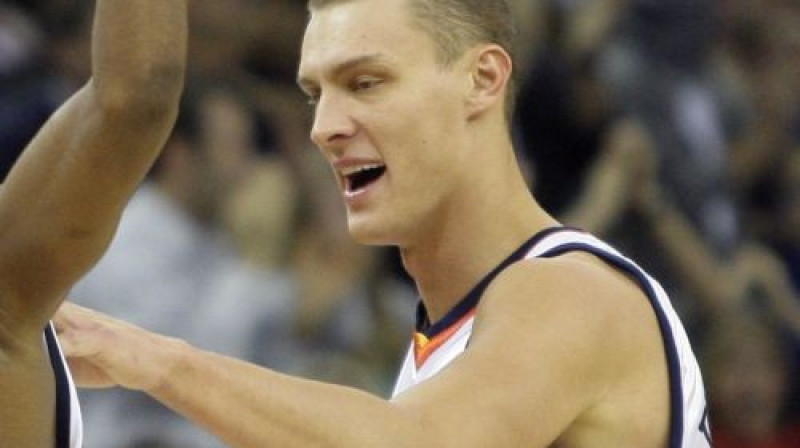 Andris Biedriņš 
Foto: AP