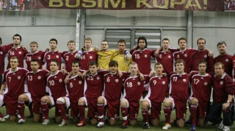 Latvijas U-19
Foto: www.lff.lv