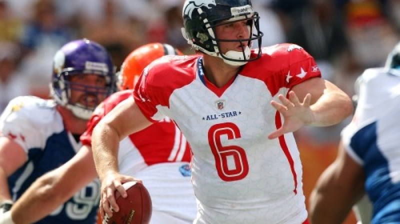 Džejs Katlers "Pro Bowl" spēlē.
Foto: AFP