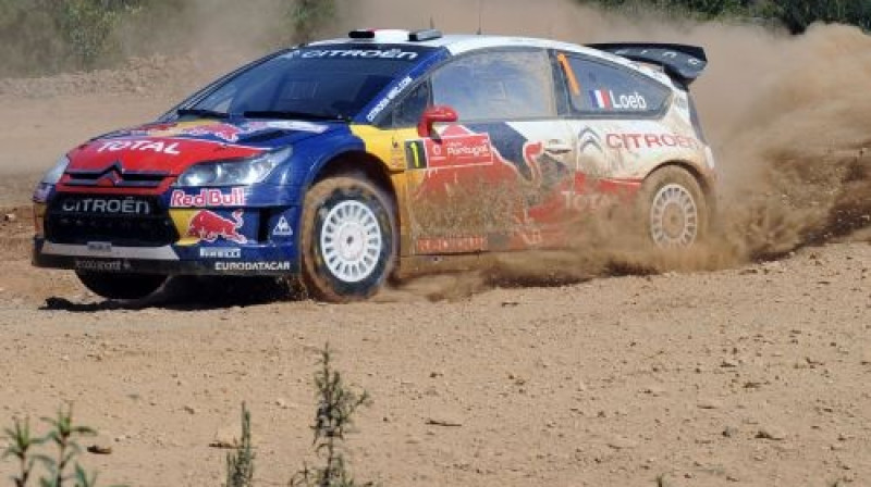 Sebastiens Lēbs šogad uzvarējis visos 
četros  rallijos
Foto: AFP