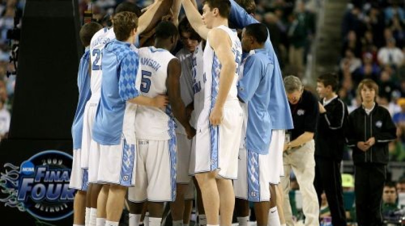 Ziemeļkarolīnas universitātes "Tar Heels"
Foto: AP