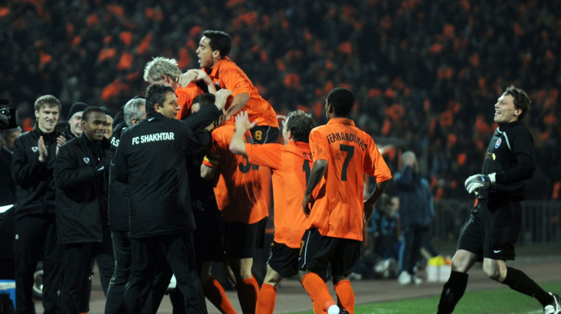 "Shakhtar" līksmo
Foto: AFP