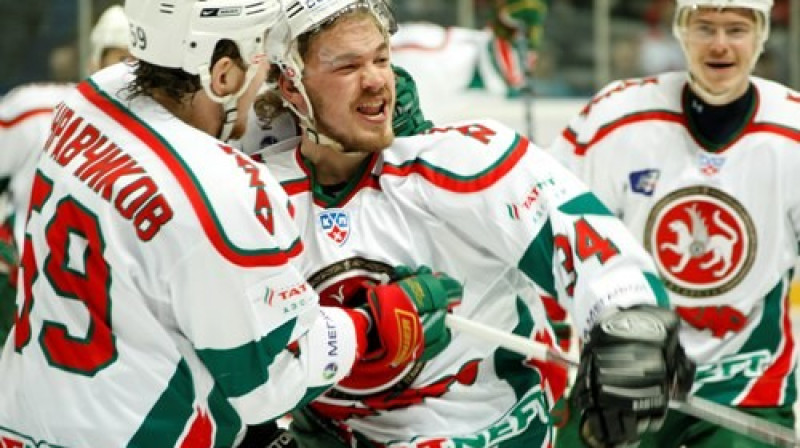 Kazaņas "AK Bars" hokejisti
Foto: ITAR-TASS/Scanpix