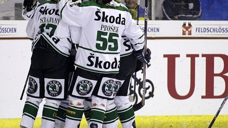 Karlovi Vari "HC Energie" hokejisti
Foto: AP