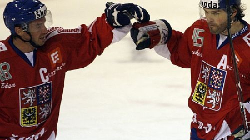 Čehijas izlases hokejisti
Foto: AP
