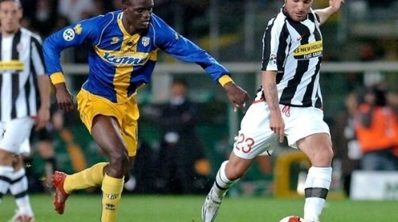 Pagājušajā sezonā "Parma" spēlēja A Sērijā
Foto: LaPresse