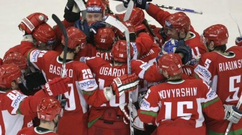 Baltkrievijas hokejisti 
Foto: AP