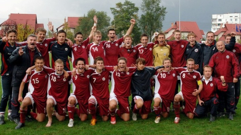 Latvijas U19 izlase
Foto: LFF