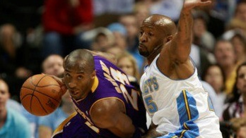 Kobem Brainatam aizvadītajā naktī 41 punkts
Foto: AP