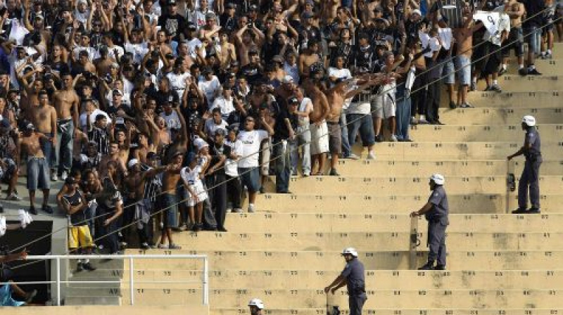 "Corinthians" atbalstītāji
Foto: AP