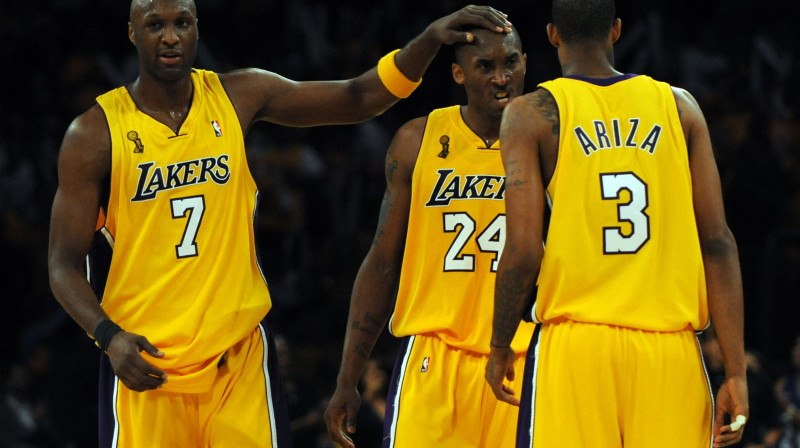 ''Lakers'' basketbolisti
Foto: AFP