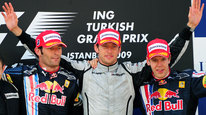 Turcijas "Grand Prix" goda pjedestāls