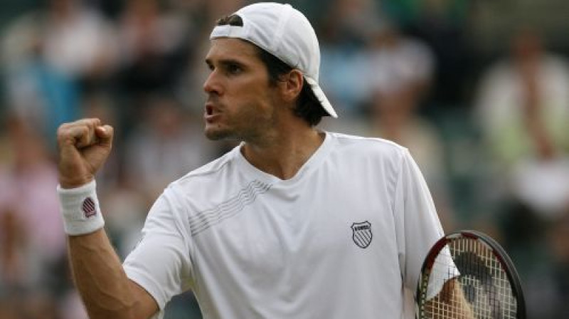 Tomijs Hāss centīsies pārsteigt Rodžeru Federeru
Foto: AFP