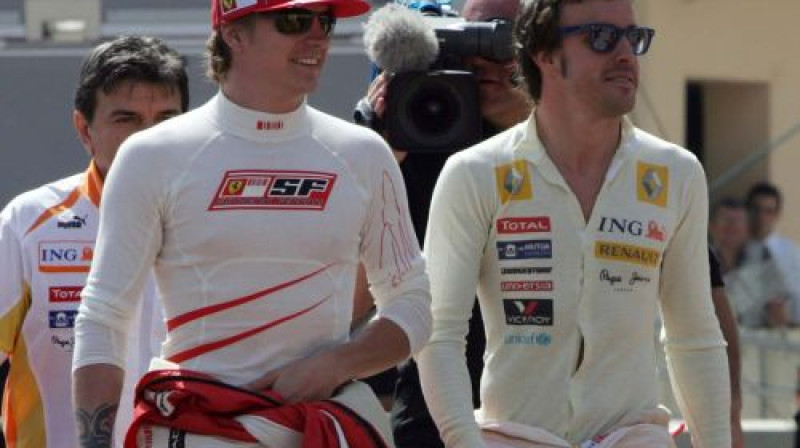 Vai tiešām Valensijā Kimi Raikonena komandas biedrs būs Fernando Alonso?
Foto: Digitale