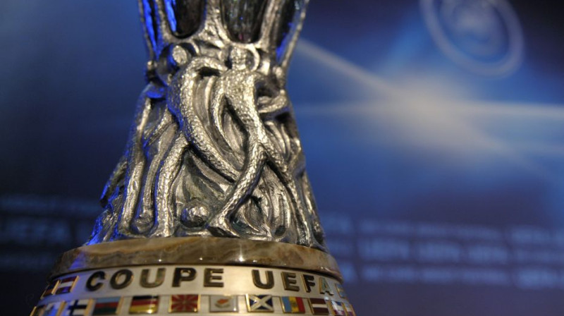 UEFA Eiropas līgas trofeja
Foto: AP