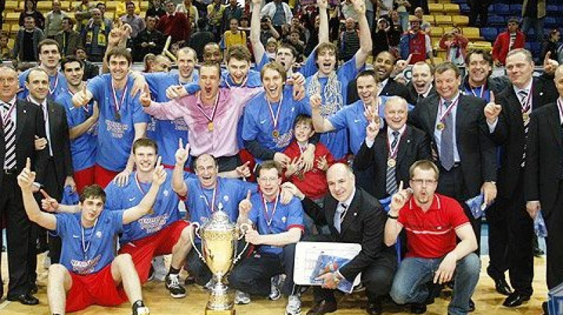 Pērnās sezonas čempione - Maskavas CSKA
Foto: cskabasket.com