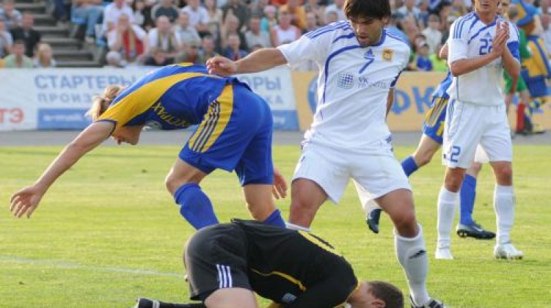 "Ventspils" kopējiem spēkiem izturēja
Foto: Romāns Kokšarovs, f64, Sporta Avīze