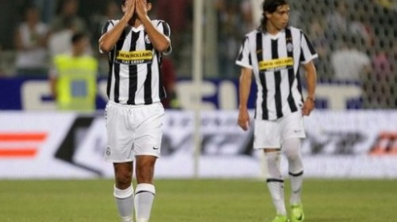 Hasans Salihamidžičs ("Juventus") pauž savas emocijas pēc trešo vārtu zaudējuma
Foto: Digitale