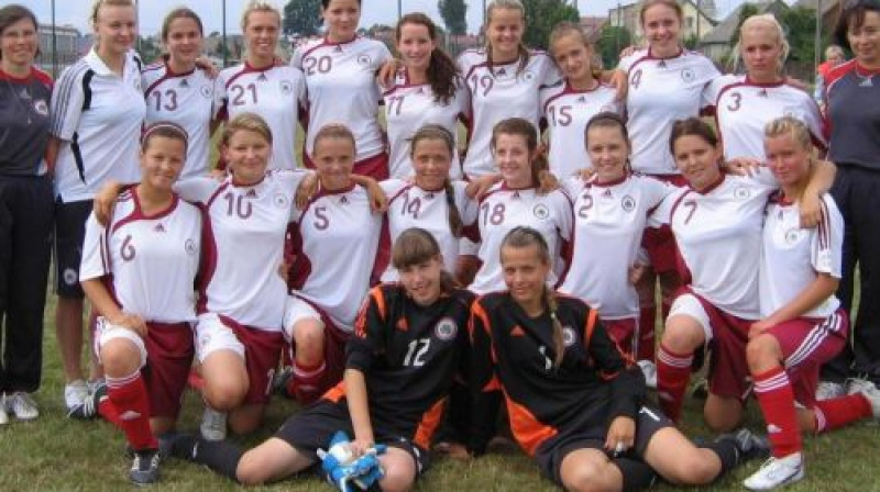 Latvijas U-17 meiteņu izlase
Foto: LFF