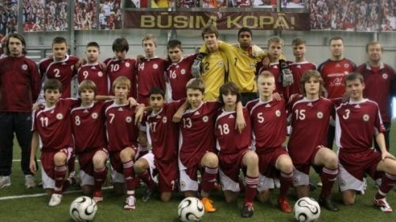 Latvijas U-16 izlase
Foto: LFF