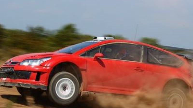 Peters Solbergs jau pirms kāda laika aizvadīja testus ar ''Citroën C4''
Foto: wrc.is.free.fr