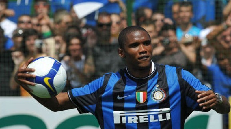 Eto'O vārti ''Inter'' uzvarēt nepalīdzēja
Foto: AFP