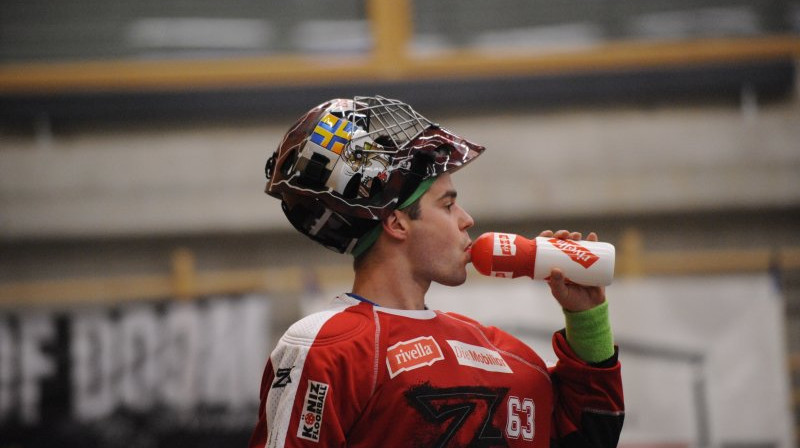 Vārtsargam Martinam Hicam izlašu līmenī Valmierā būs debija

Foto: swissunihockey.ch