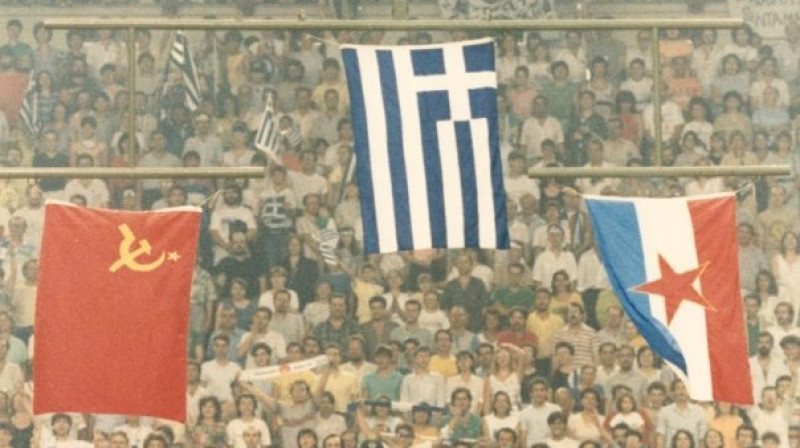 1987. gadā Grieķija pirmo reizi uzvarēja Eiropas čempionātā
Foto: Konstantinos Flamourakis