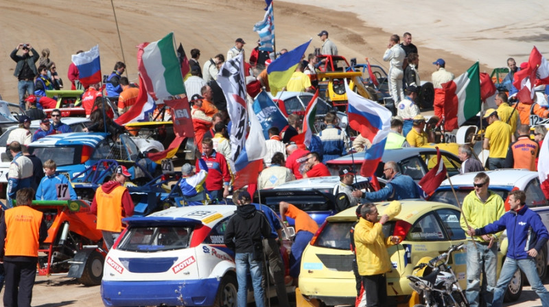 Latvijas un Baltijas autokrosa čempionāta posms 12. septembrī pārspēs pat Eiropas čempionāta Mūsas posma sportistu apmeklējumu. 
Foto: www.autocross.lv