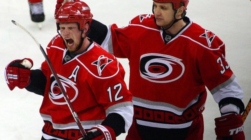 Antons Babčuks (no labās) tagad pārstāvēs ''Avangard''
Foto: SCANPIX SWEDEN