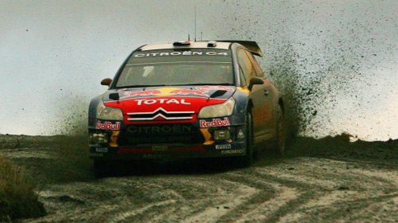 Sebastiens Lēbs pagājušā gada Velsas rallijā
Foto: AP/Scanpix