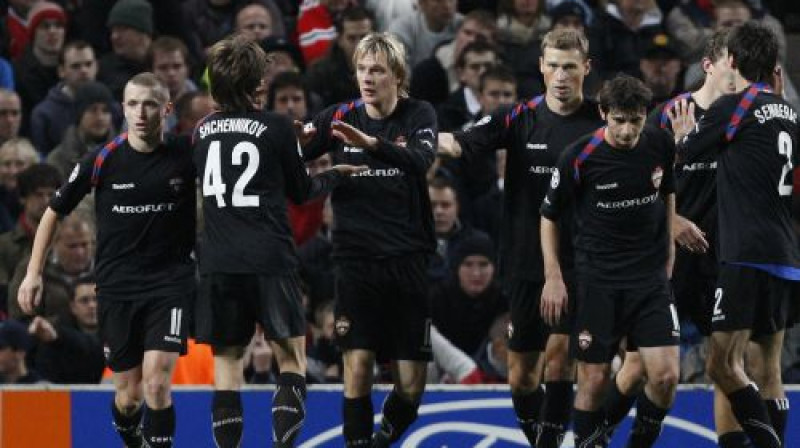 "CSKA" var priecāties arī par neizšķirtu
Foto: AP/Scanpix