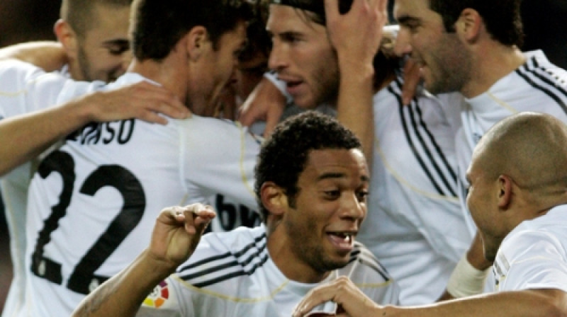 Madrides "Real" futbolistu prieki
Foto: AP/ Scanpix