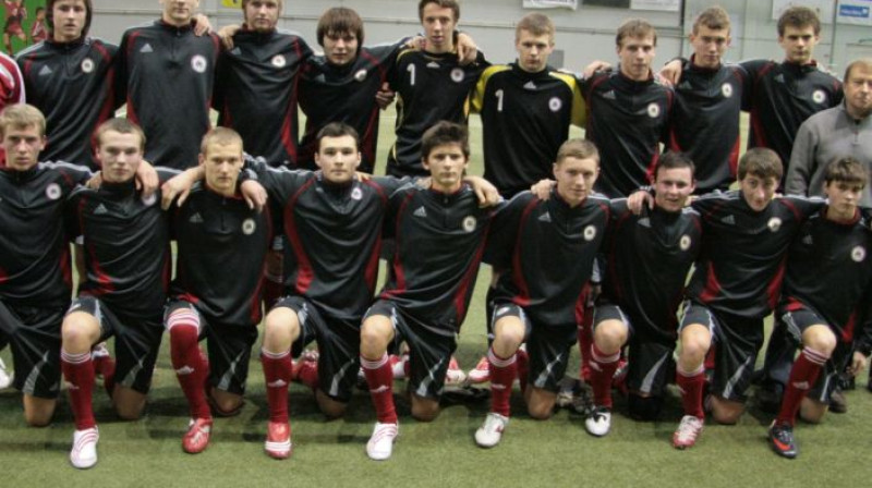 Latvijas U-18 izlase
Foto: www.lff.lv