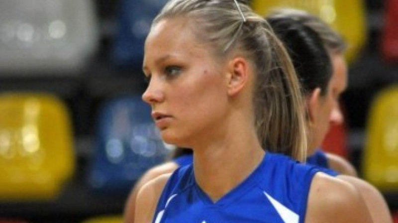 SVK "Rīga" volejboliste Ieva Vīksna
Foto: Aivars Račko, Sportacentrs.com