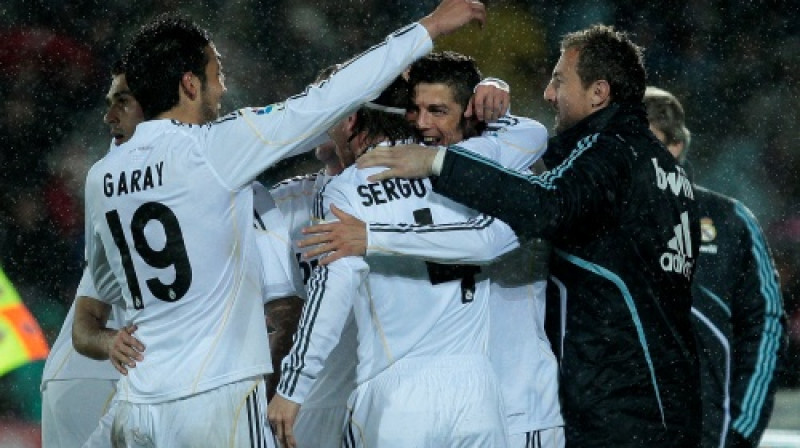 Madrides "Real" futbolistu prieki
Foto: AP/ Scanpix Sweden