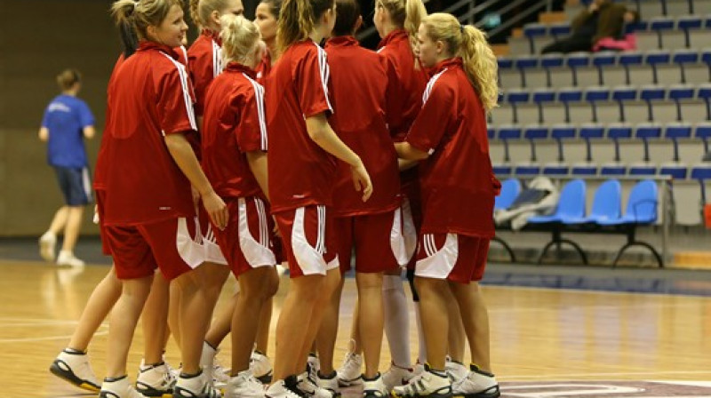 "Liepājas Metalurgs" basketbolistes 
Foto: Mārtiņš Sīlis