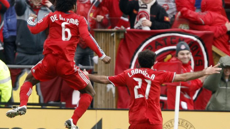 "Toronto FC" līksmo
Foto: AFP/Scanpix