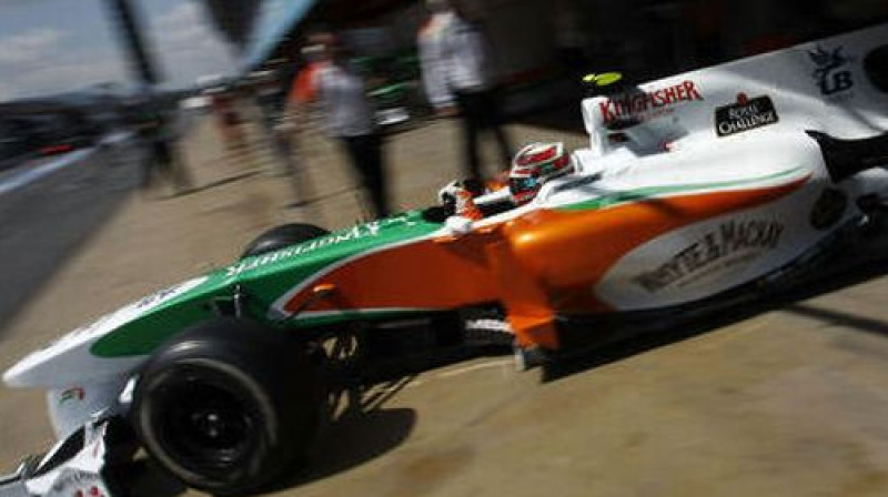 "Force India" pilots Vitantonio Liuci
Foto: AFP/Scanpix