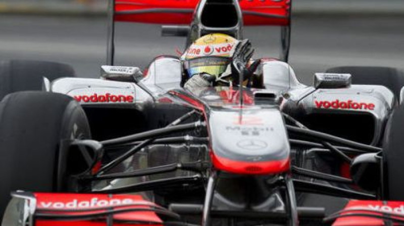 "McLaren" pilots Lūiss Hamiltons
Foto: AFP/Scanpix