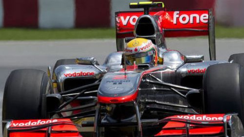 "McLaren" pilots Lūiss Hamiltons
Foto: AFP/Scanpix