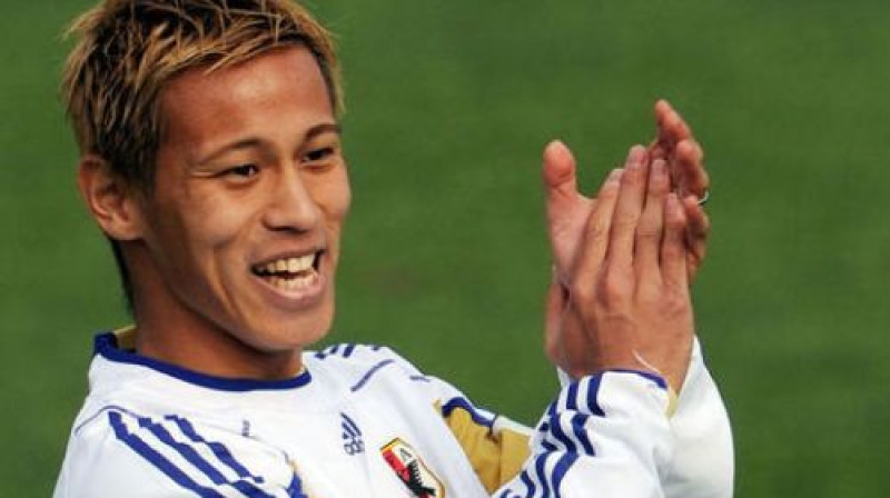 Japānas izlases pussargs Keisuke Honda
Foto: AFP/Scanpix