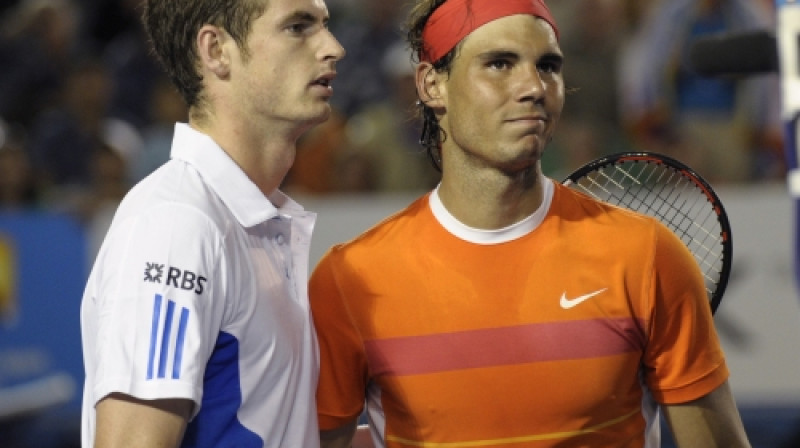 Endijs Marejs pret Rafaelu Nadalu
Foto: AP/Scanpix
