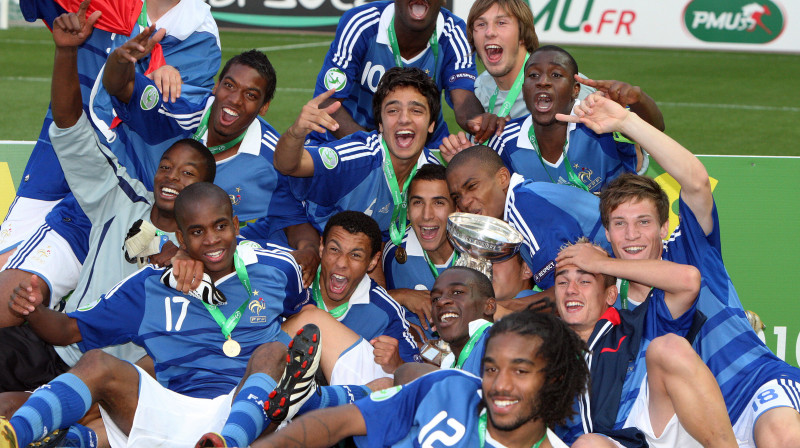 Francijas U-19 futbola valstsvienība 
Foto: AFP/Scanpix