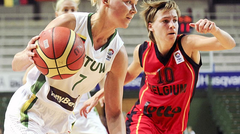 Ausra Bimbaite šovakar Lietuvas labā guva 18 punktus
Foto: FIBA Europe