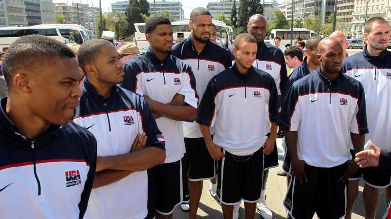 ASV basketbolisti. Foto: AP/Scanpix.