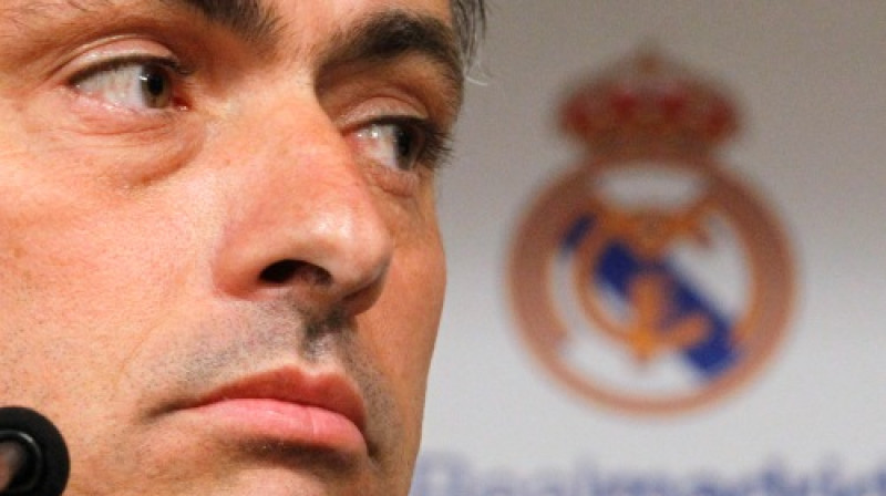 Madrides "Real" galvenais treneris Žozē Mourinju
Foto: AP/ Scanpix