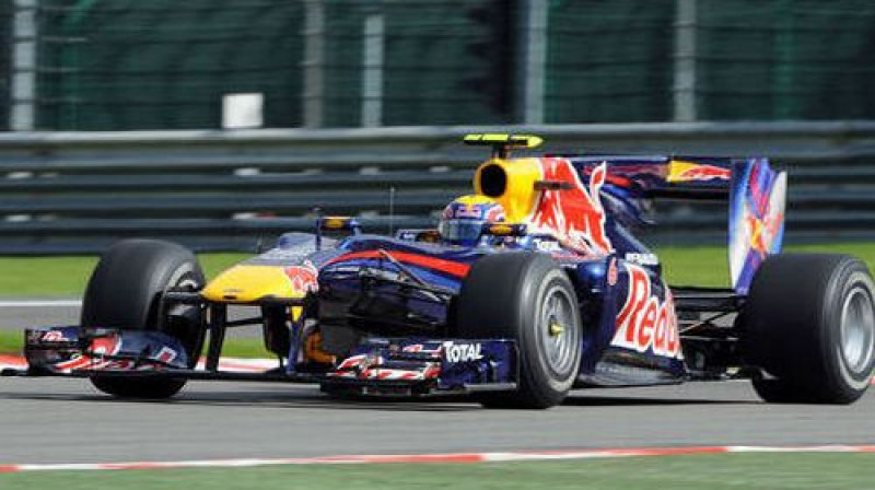 Marks Vēbers no "Red Bull"
Foto: AFP/Scanpix